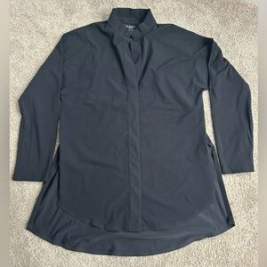 ADAY Charcoal Button Down Shirt